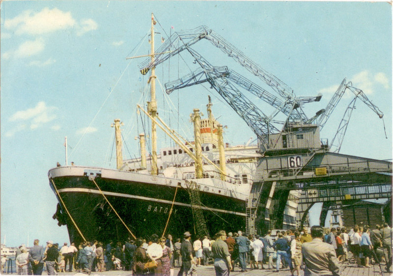 MS Batory pocztówka