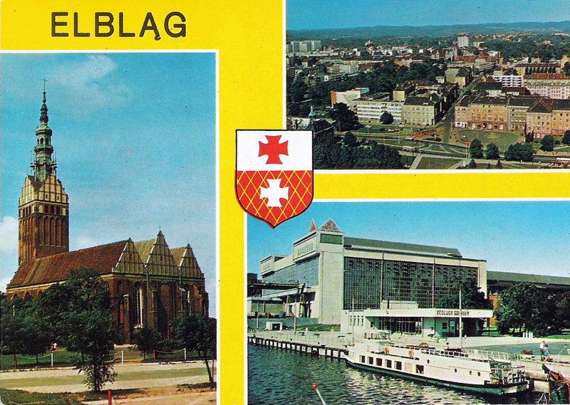 Elbląg pocztówka