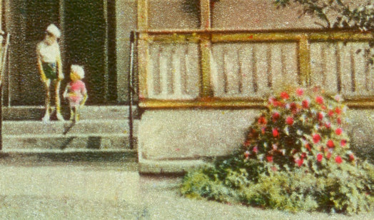 Szyba retusz pocztówki