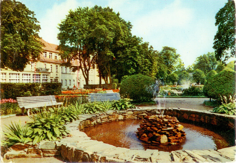 Duszniki Zdrój park zdrojowy