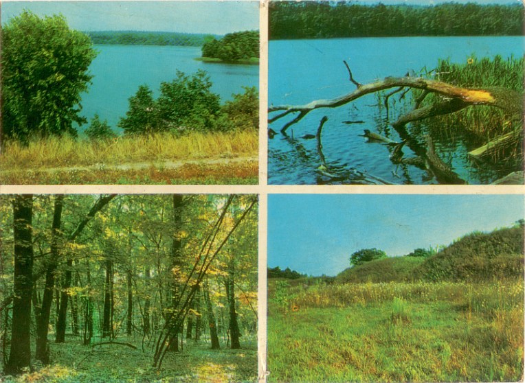 Wielkopolski Park Narodowy pocztówka