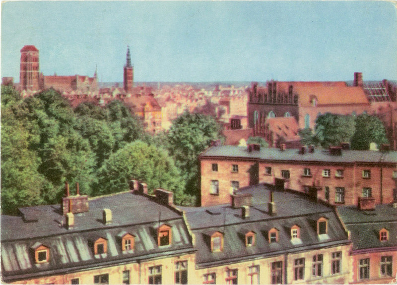 Gdańsk widokówka