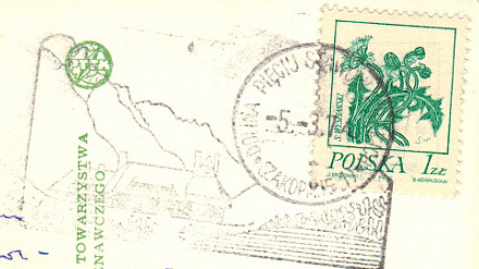 Dolina Pięciu Stawów stempel