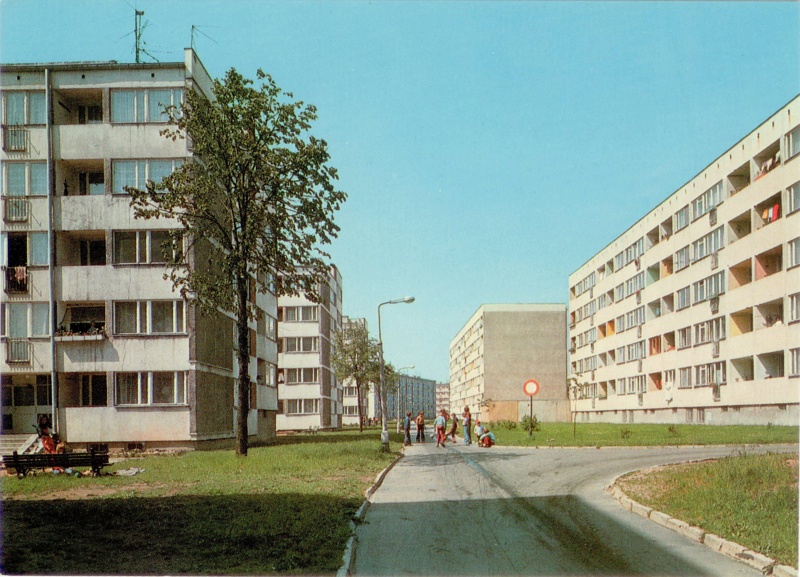 Jelenia Góra osiedle Zabobrze pocztówka