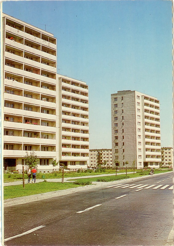 Bydgoszcz osiedle Błonie widokówka