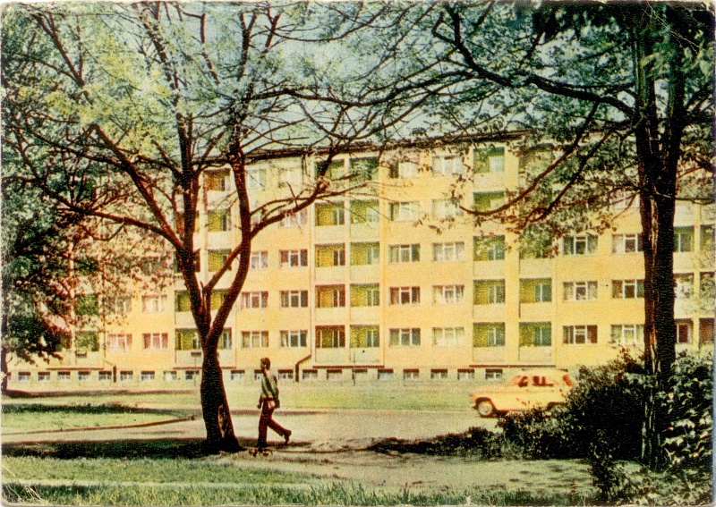 Wrocław al Wiśniowa pocztówka blok