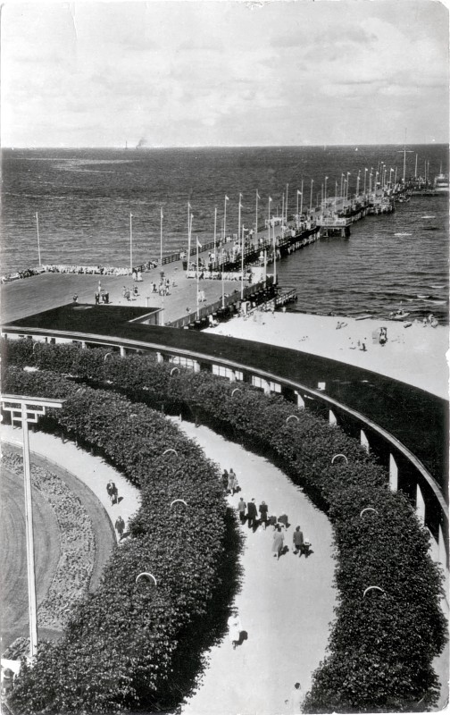 Sopot molo widokówka