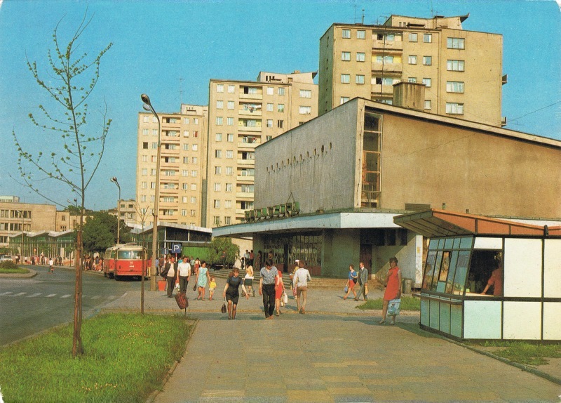 Kielce kino Romantica widokówka