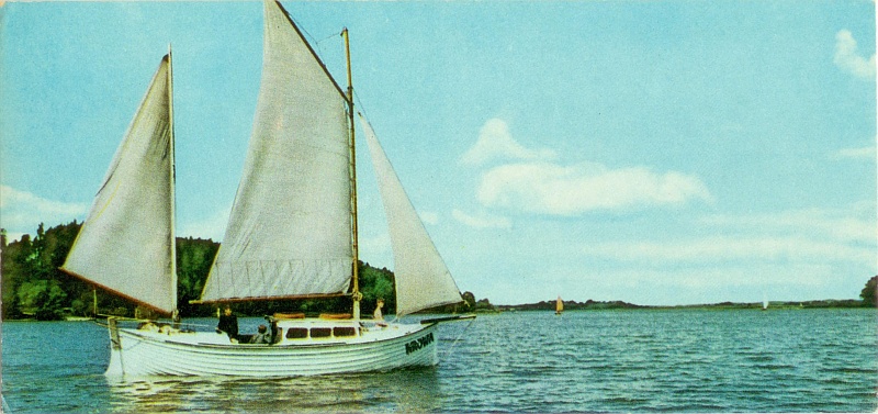 Mazury Bełdany widokówka