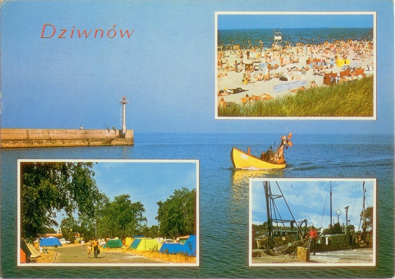 Dziwnów pocztówka