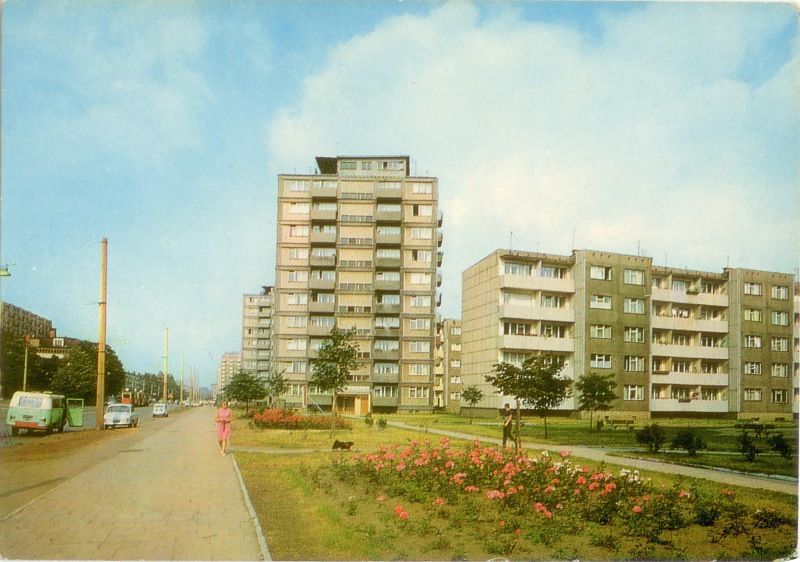 Wrocław Grabiszyńska pocztówka