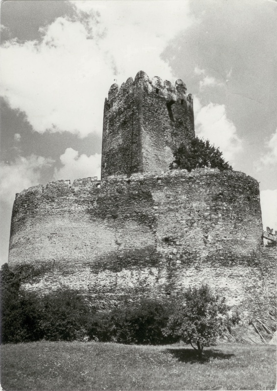 Bolków ruiny zamku widokówka