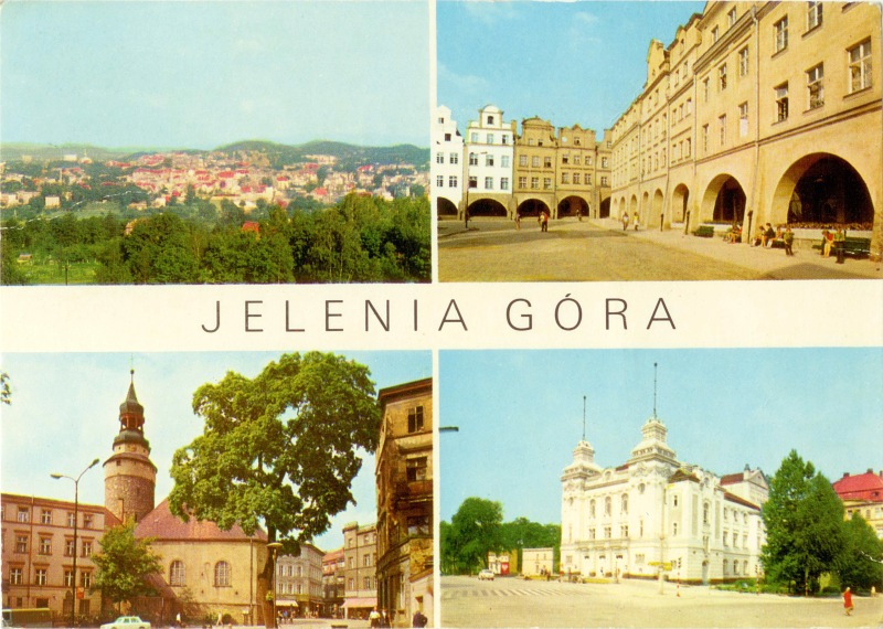 Jelenia Góra pocztówka