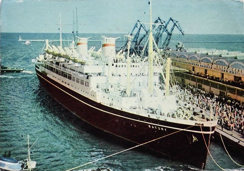 MS Batory widokówka