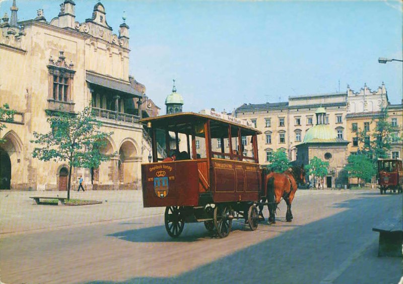 Kraków Omnibus widokówka