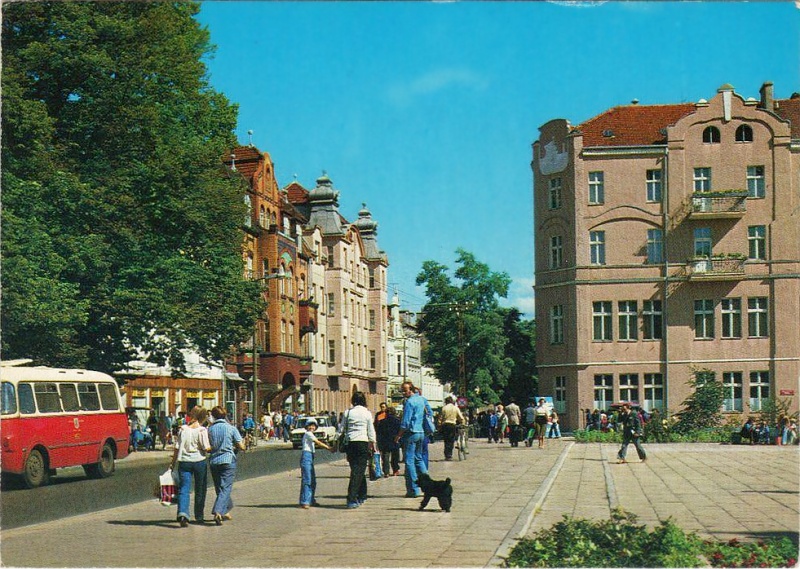 Świnoujście ulica Armii Czerwonej