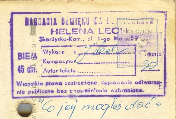 Pocztówka dźwiękowa