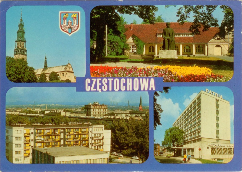Częstochowa pocztówka