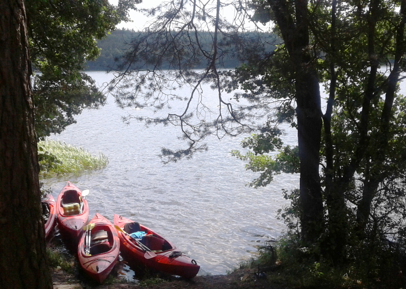 Krępsko spływ kajaki szlak papieski