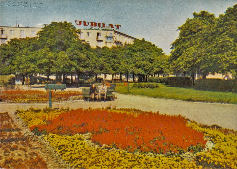 Słubice Plac przyjaźni widokóka