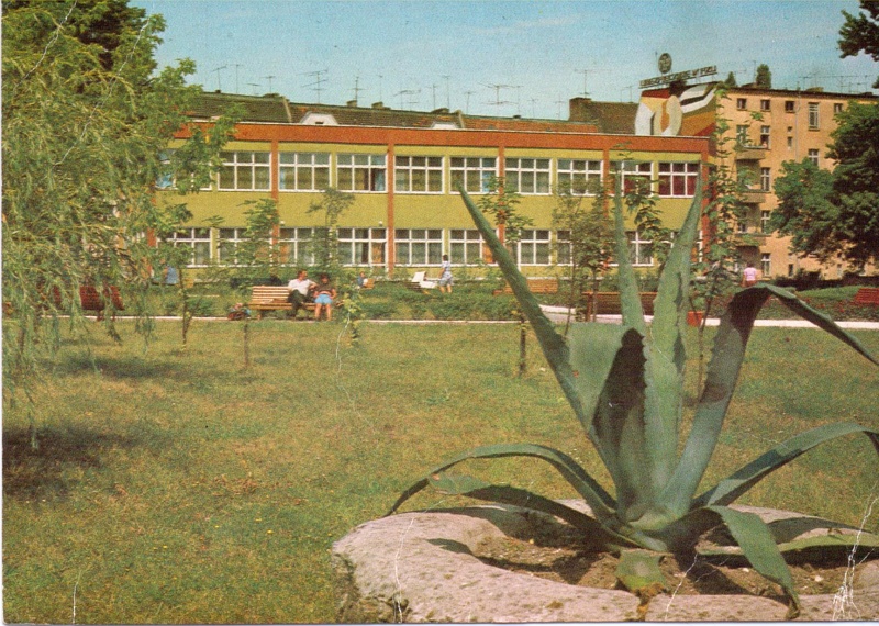 Słubice biblioteka ul. Jedności Robotniczej widokóka