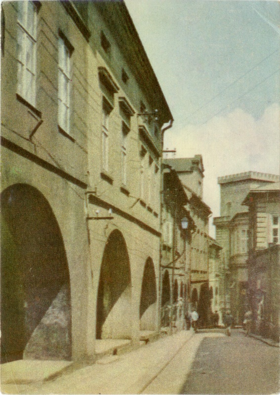 Bielsko-Biała ul Podcienie widokówka