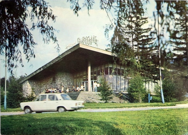 Zakopane pod smrekami widokówka