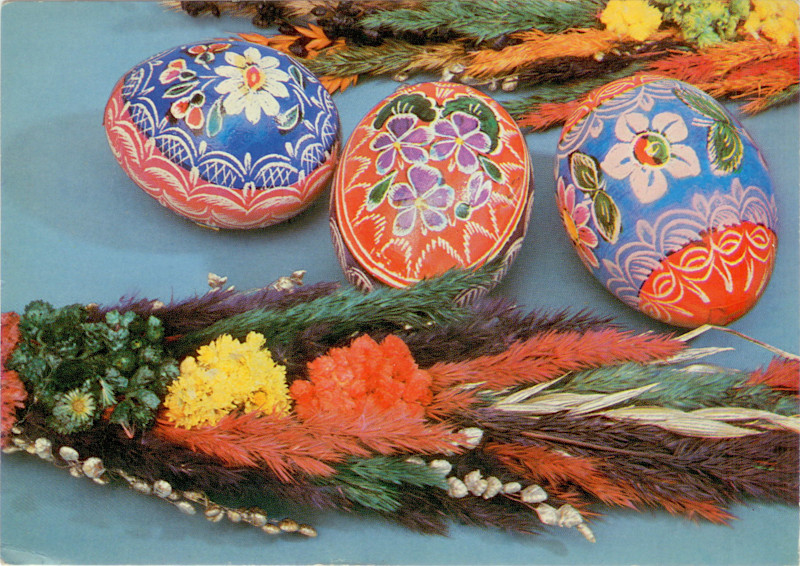 pocztówka wesołych świąt Wielkanoc