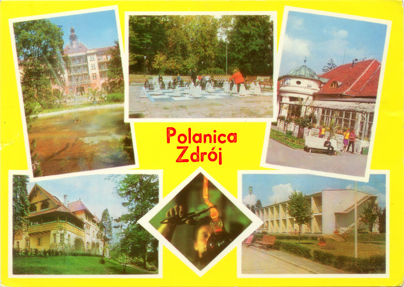 Polanica Zdrój - widokówka