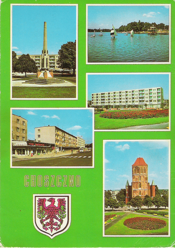 Choszczno pocztówka