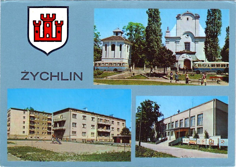 Żychlin pocztówka