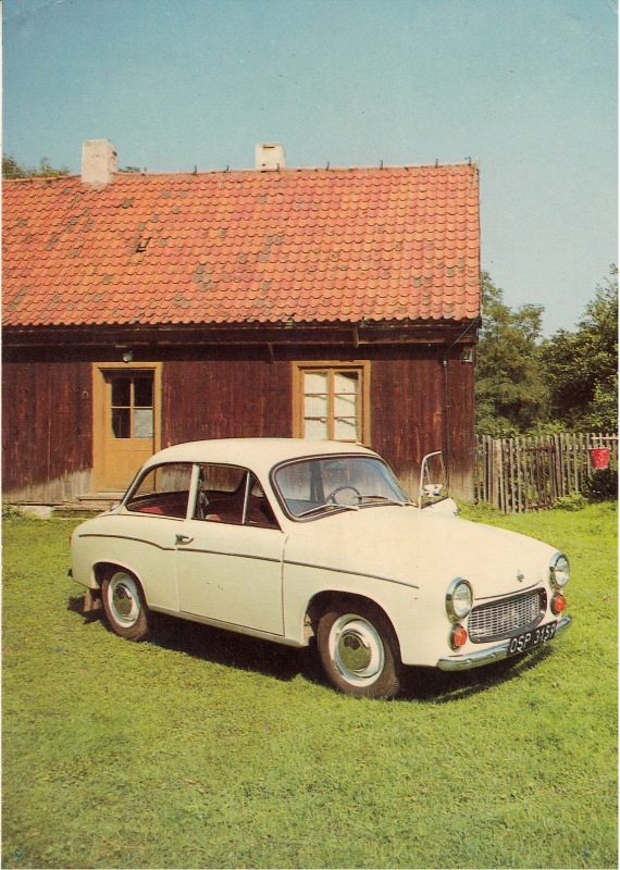 Syrena 105 pocztówka