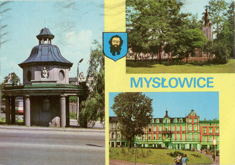 Mysłowice pocztówka