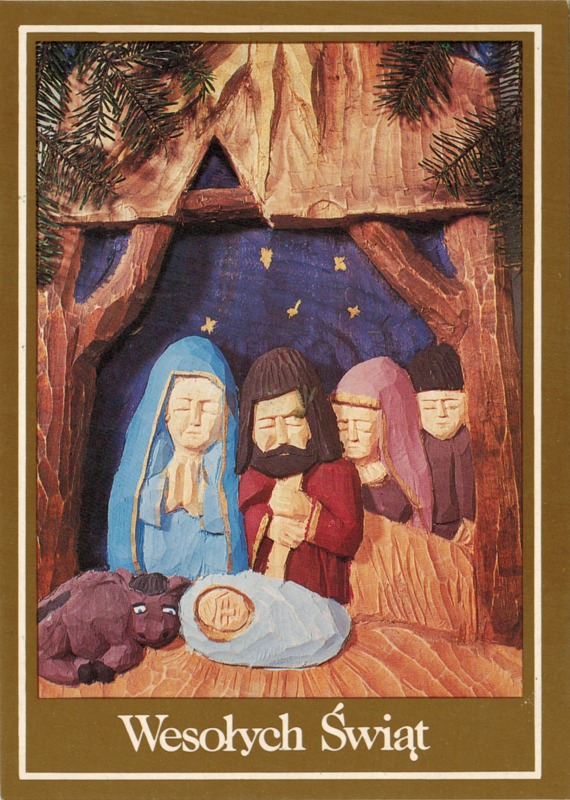 pocztówka Wesołych Świąt