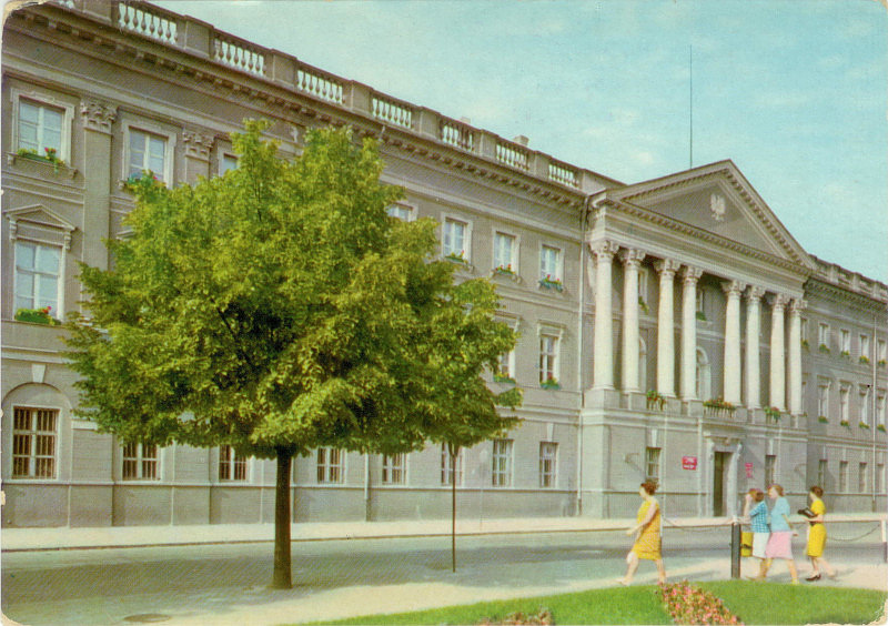 Sąd trybunał Kalisz widokówka