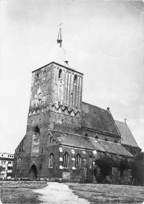 Giżycko kościół Mariacki widokóka