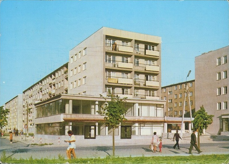 Ełk osiedle Centrum widokówka