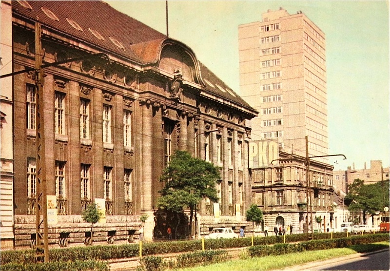 Łódź PKO wieżowiec widokówka